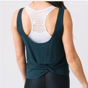 Zyia swirl back tank